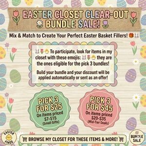 🐰🌷🐣Easter Closet Clear-Out Bundle Sale